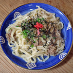 手打ちうどん ぶれーど・う - 焼きうどん