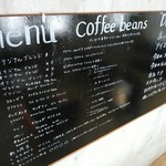 カメイ珈琲店 - 壁メニュー
