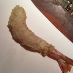 天ぷら 元吉 - 才巻き海老