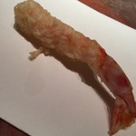 天ぷら 元吉 - 才巻き海老