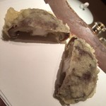 天ぷら 元吉 - 椎茸