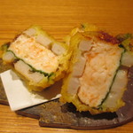 かま田 - レンコンはさみ揚げ