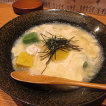 かま田 - 白子と生麩の湯葉あんかけ