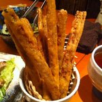 ちゃーりーはうす - ピリ辛ごぼう