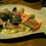 Kusunoki - 小エビといかと貝のサラダ