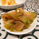 中国名菜処 悟空 - 漬物は搾菜