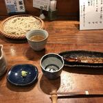 武蔵国分寺 潮 - 蕎麦切り(900円)、鰊の棒(750円)