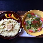 スプーンソング - 【ケーララ・フィッシュ・モーリー＋レモンライス(超ココナッツ)/1,300円】