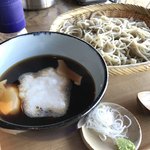 そば舎 あお - とろろと豆腐のせいろ