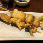 小川の魚 - うなぎ白焼き