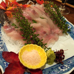 小川の魚 - 活岩魚刺し