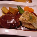 ハンバーグ＆チキン