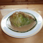 高原キャベツのステーキ