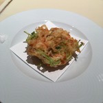 鮨 なかや - 野菜のかき揚げ