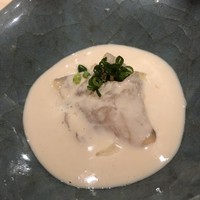 不動前 すし 岩澤 - カワハギ？肝ソース