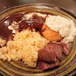 銘酒逸品　風来 - 洋食プレート