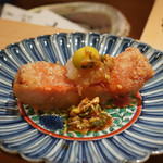 寿しの吉乃 - 金目鯛竜田揚げ