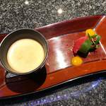 鉄板DINING集 - 特製黒糖プリン