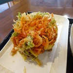 さかい庵 - 桜海老と野菜のかき揚げそば（温）