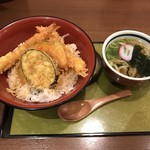 Kanzashi - 天丼定食（890円）_2017年11月