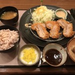 Kanzashi - ヒレカツ定食（990円）_2017年11月