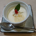 彩懐石 わらび高砂 - 柚子のチーズケーキ