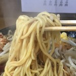 麺や 葉月 - 辛タンちゃん麺、麺リフト