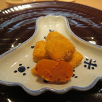 青華こばやし - 29年12月　玉子フライ、唐墨