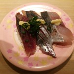 廻鮮魚廣水産 - 青身三種（内容は日替わり）