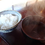 Okukamakura Houjou - ご飯とスープ