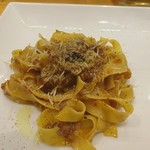 カサレッチョ - 丹波産イノシシの赤ワイン煮込みタリアテッレ