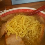 ラーメンやまき - 塩ネギチャーシュー麺大盛 アップ