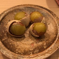 日本橋蛎殻町 すぎた - 煎り銀杏