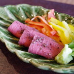 徳山鮓 - 鹿肉のロースト