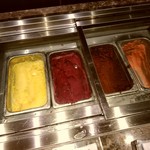 オールデイダイニング カメリア - アイスのとりわけスプーンはすぐに洗ってくれます