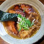 麺や 桜風 - バラ肉チャーシュー麺 塩