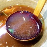 麺や 桜風 - バラ肉チャーシュー麺 塩 スープアップ