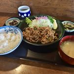 ナカムラ食堂 - 焼肉定食(\850)