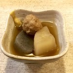 ゆたか - お通し（おでん）