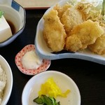 あまき - カキフライ定食