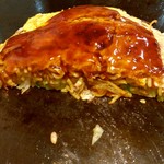 やきやき亭 - 広島焼き　断面