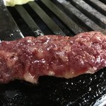 安兵衛 - ハラミ焼き上がり〜