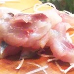 かわなみ鮨 - 鯵刺身