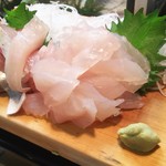かわなみ鮨 - かわはぎ、縞アジ