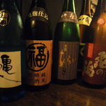 申喰゛楽 - 日本酒の数々