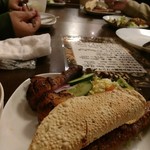 アロマズ オブ インディア - シシケバブ、スパイス絶妙。