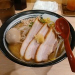 Ra-Men Taikou - 焼き味噌ラーメン　チャーシュー3枚　半熟玉子　大盛