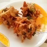 麻布あさひ - 野菜入り唐揚げ