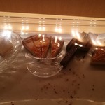 厨翠山   - ラウンジ  ティータイムはケーキ