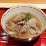 銀座 しのはら - 熊といのししの鍋